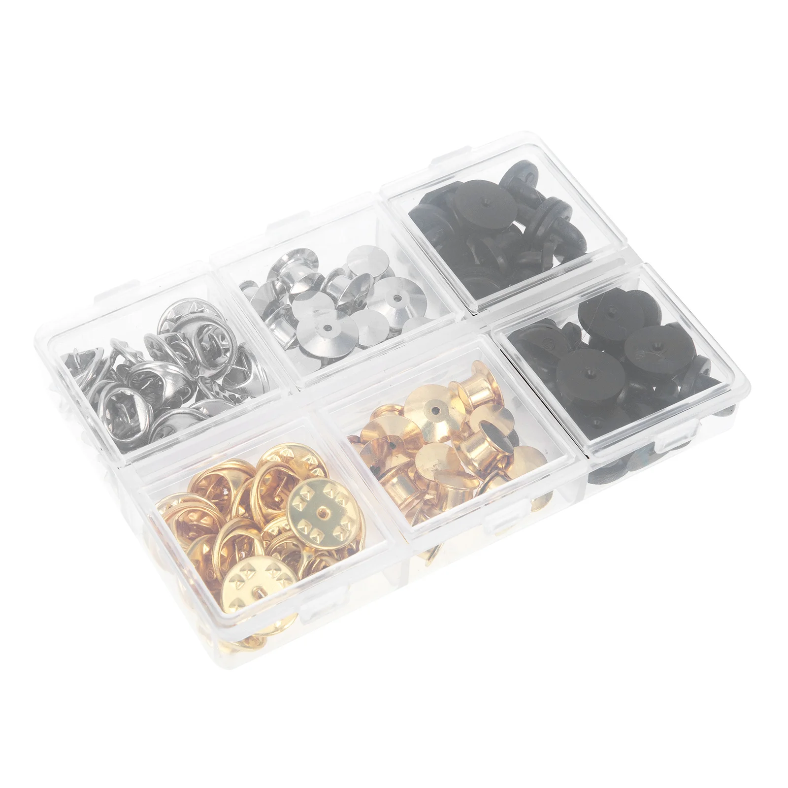 Pin Backs Locking Clutch Tie Badge Lapel Brooch Tacks Hat Holder Squeeze Findings Replacement Backing Enamel Metal Decorative
Pin Backs Locking Clutch Tie Badge Lapel Brooch Tacks Hat Holder Squeeze Findings Replacement Backing Enamel Metal Decorative