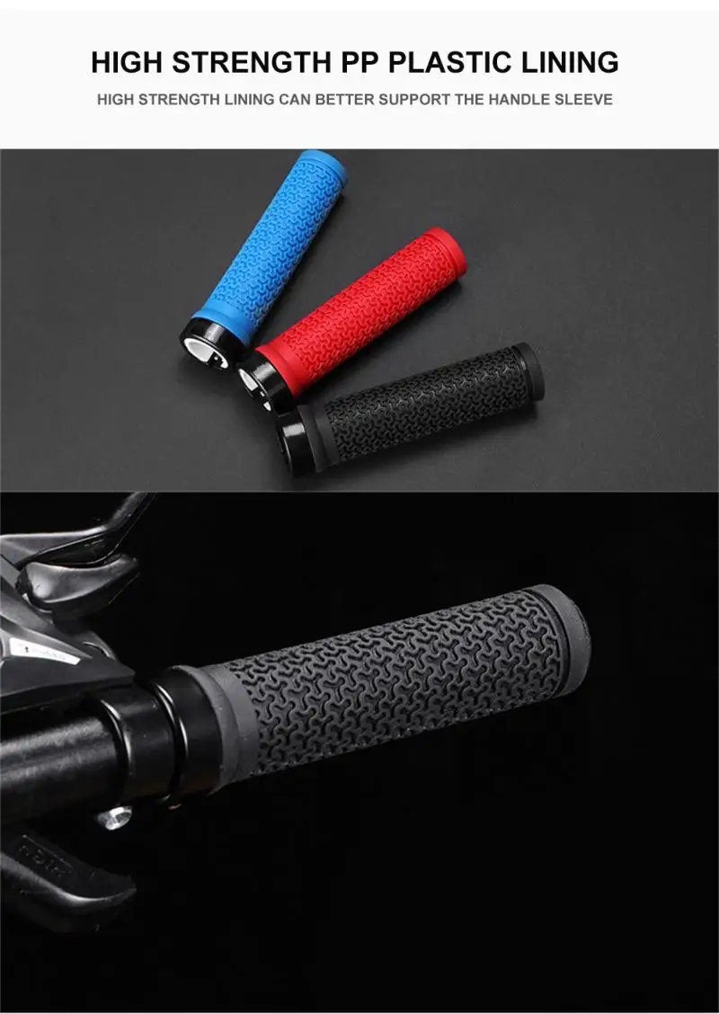 Bicycle Grip MTB Handle Grip Anti-skid Alloy Bilateral Ultraight Cycling Handlebar грипсы для велосипеда Rubber Bike Accessories
Bicycle Grip MTB Handle Grip Anti-skid Alloy Bilateral Ultraight Cycling Handlebar грипсы для велосипеда Rubber Bike Accessories