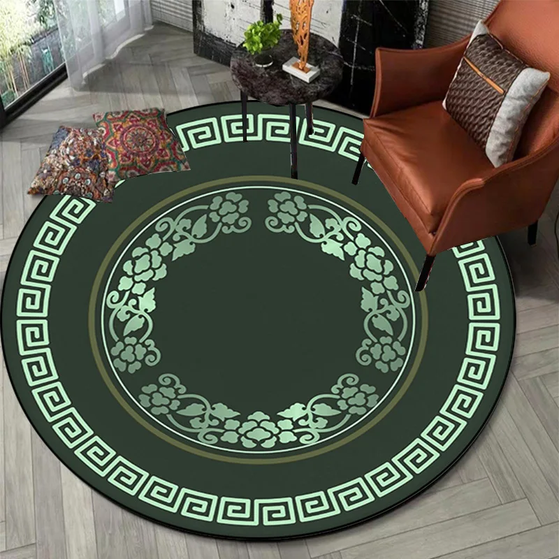 Luxury Carpet Living Room Black White Gold European Geometric Ethnic Style Round Carpet Rugs For Bedroom Decor Home Chair Mat
Luxury Carpet Living Room Black White Gold European Geometric Ethnic Style Round Carpet Rugs For Bedroom Decor Home Chair Mat