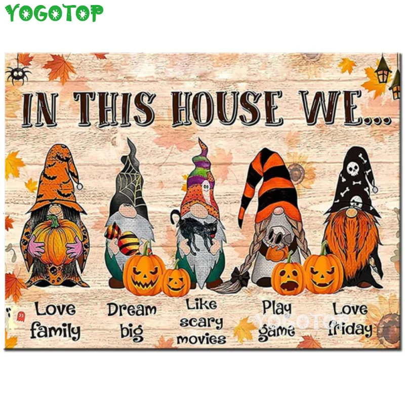 Diy Diamond Painting Kit Halloween Dwarf Embroidery Cross Stitch Pumpkin Text Landscape Mosaic Home Decor YY5962
Diy Diamond Painting Kit Halloween Dwarf Embroidery Cross Stitch Pumpkin Text Landscape Mosaic Home Decor YY5962
