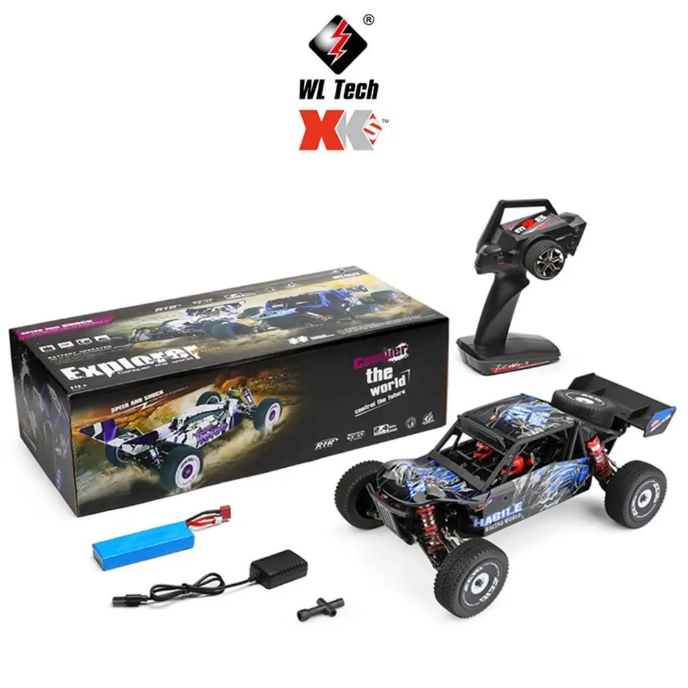 Wltoys 124018 60 км/ч высокоскоростной Радиоуправляемый автомобиль масштаб 1/12 2,4G 4WD Радиоуправляемый внедорожник RTR Электрический Радиоуправляем...
Wltoys 124018 60 км/ч высокоскоростной Радиоуправляемый автомобиль масштаб 1/12 2,4G 4WD Радиоуправляемый внедорожник RTR Электрический Радиоуправляем...