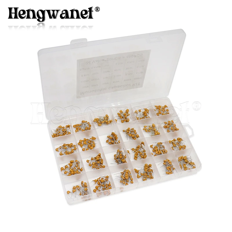 24values*20PCS =480PCS Monolithic Ceramic Capacitor 10pF~10uF,ceramic capacitor Assorted Kit + BOX
24values*20PCS =480PCS Monolithic Ceramic Capacitor 10pF~10uF,ceramic capacitor Assorted Kit + BOX