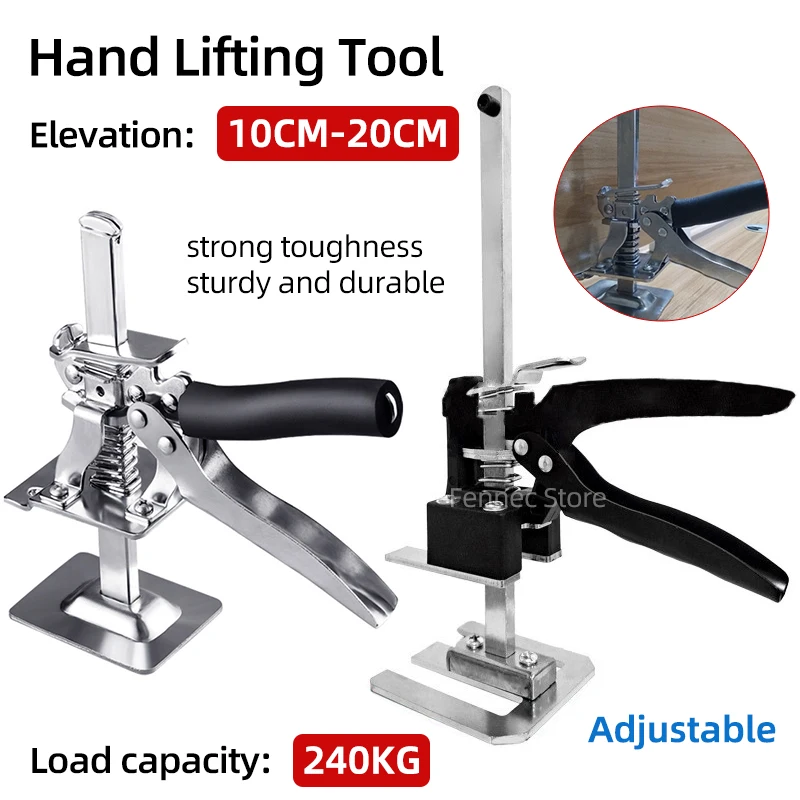 New Hand Lifting Tool Labor-Saving Arm Jack Door Panel Drywall Lifting Cabinet Board Lifter Tile Height Adjuster Elevator Tool 
New Hand Lifting Tool Labor-Saving Arm Jack Door Panel Drywall Lifting Cabinet Board Lifter Tile Height Adjuster Elevator Tool