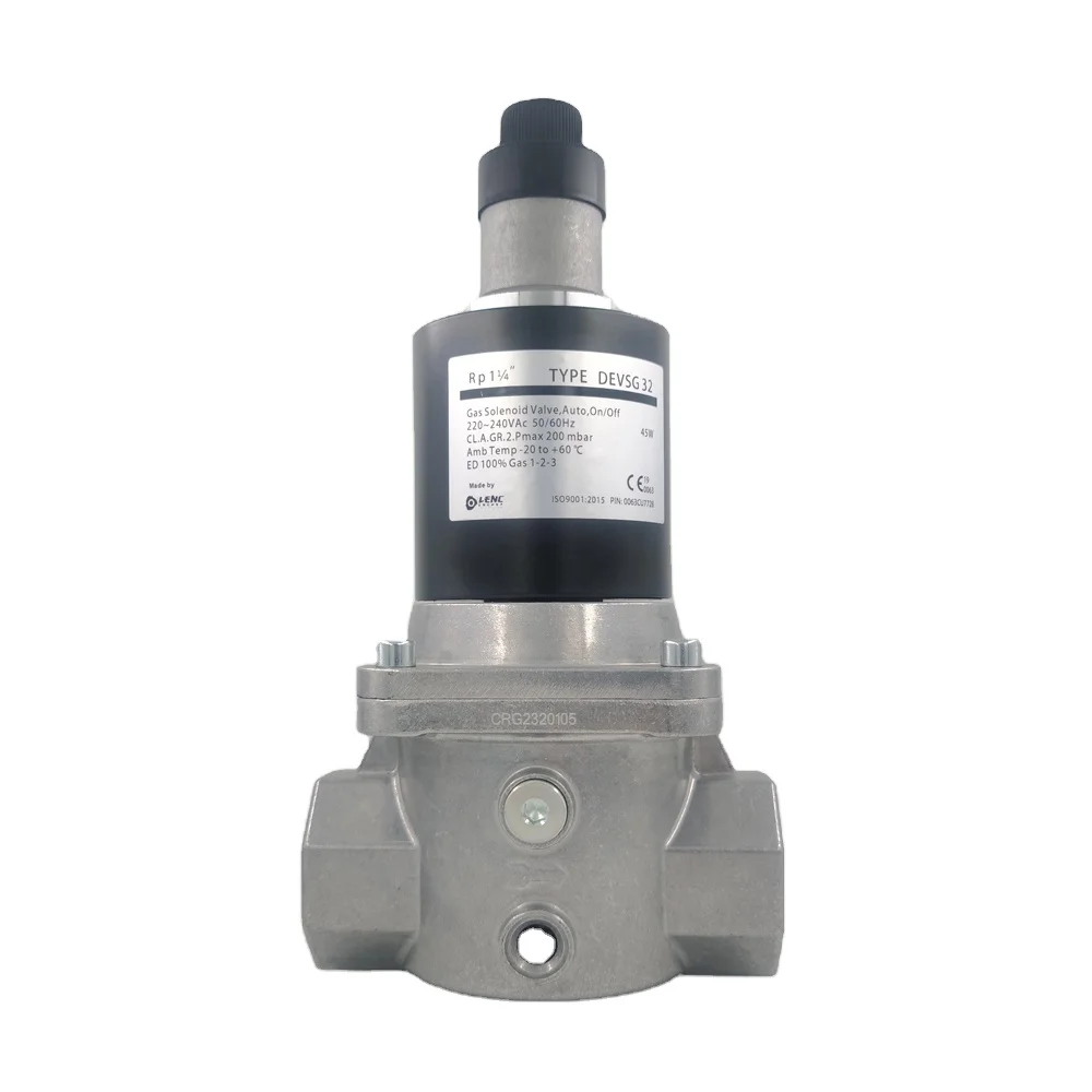 DEVSG32 factory supply industrial slow opening quick close solenoid valve for waste oil burner
DEVSG32 factory supply industrial slow opening quick close solenoid valve for waste oil burner