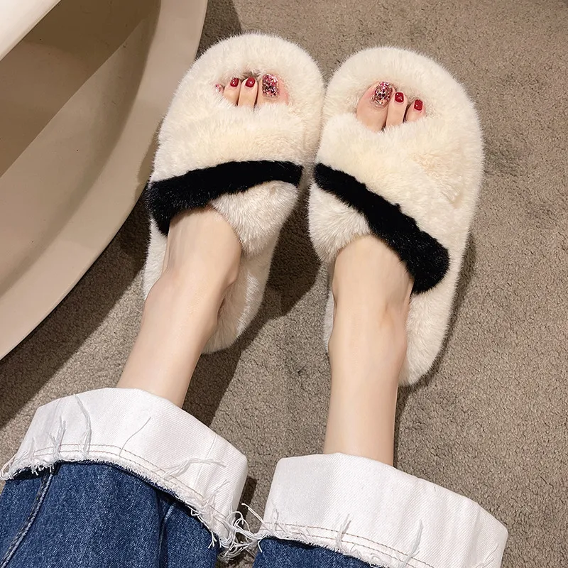 Low Shoes Woman's Slippers Platform Luxury Slides 2022 Soft Designer Flat Basic Fashion Cotton Fabric Short Plush Rome Autumn
Low Shoes Woman's Slippers Platform Luxury Slides 2022 Soft Designer Flat Basic Fashion Cotton Fabric Short Plush Rome Autumn