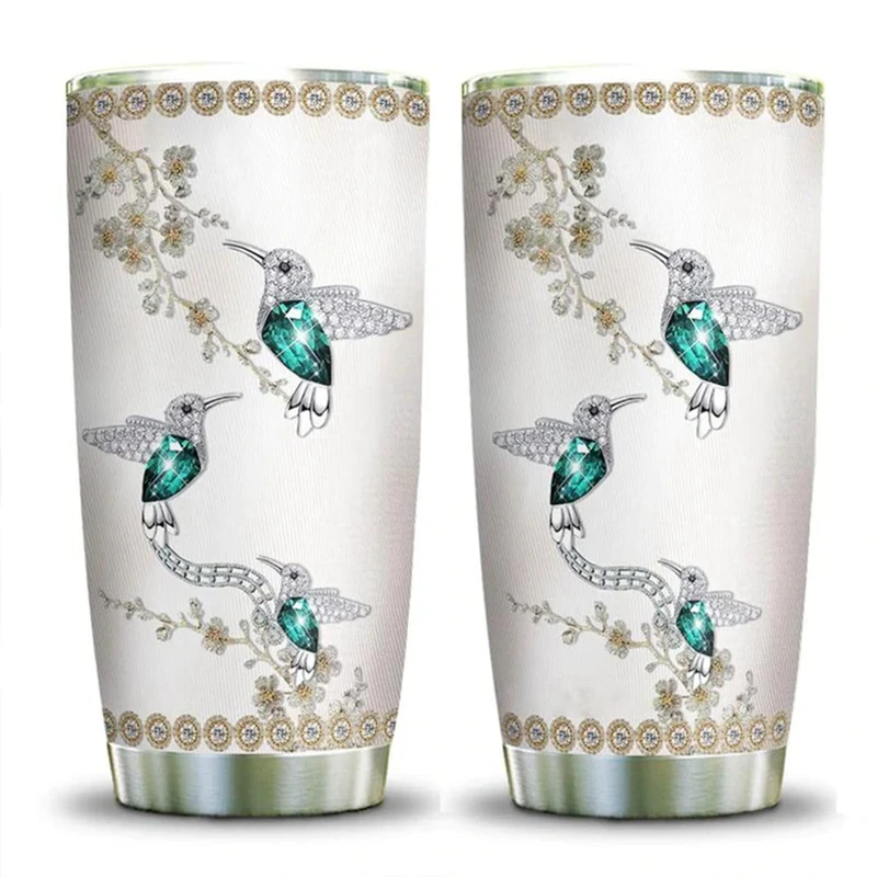 20oz Hummingbird Tumbler Personalized Stainless Steel Vacuum Insulated Customized 3D Print Double Wall Travel Tumbler Mugs
20oz Hummingbird Tumbler Personalized Stainless Steel Vacuum Insulated Customized 3D Print Double Wall Travel Tumbler Mugs