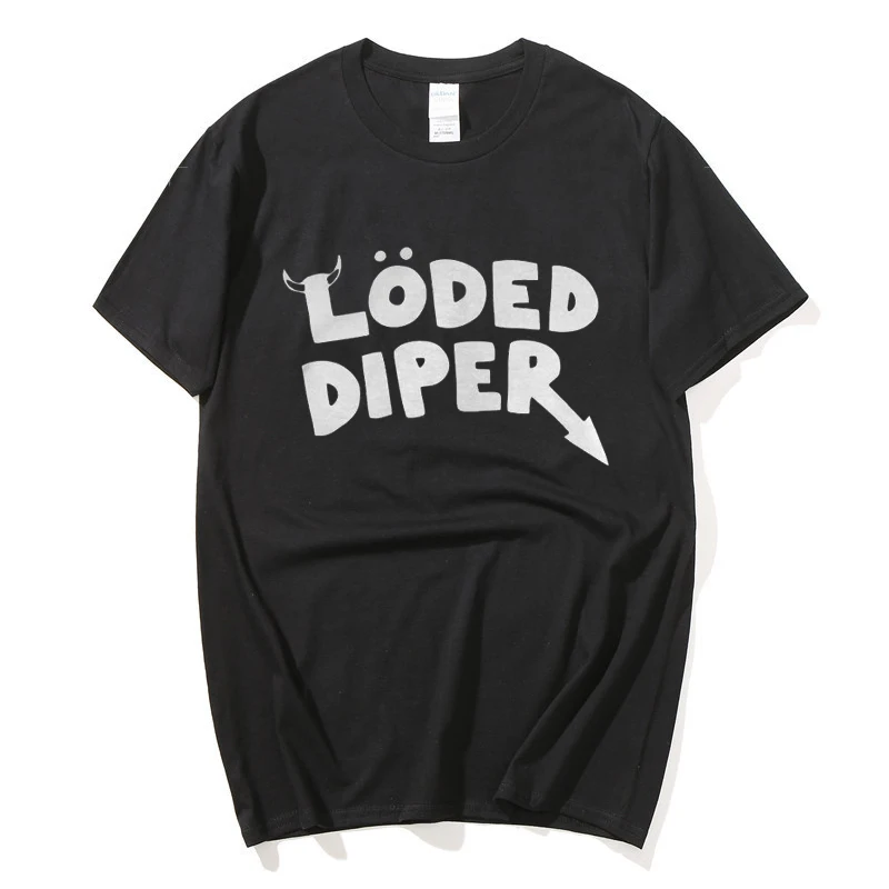 

2022 Men t-shirt LODED DIPER DIARY OF A WIMP KID tshirt male brand teeshirt men summer cotton t shirt