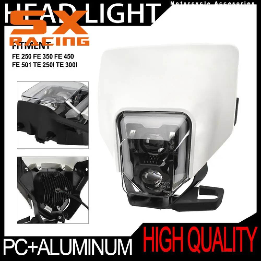 

LED Headlight Headlamp Head Lamp Light For Husqvarna FE 250 350 450 501 TE 250i 300i FE250 FE350 FE450 FE501 Endruo 2017-2022