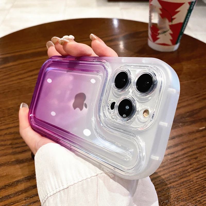 Роскошный градиентный Прозрачный ударопрочный чехол для телефона iPhone 14 Pro Max 13 12 11 14 Plus Радужный бампер Защита камеры Мягкий чехол
Роскошный градиентный Прозрачный ударопрочный чехол для телефона iPhone 14 Pro Max 13 12 11 14 Plus Радужный бампер Защита камеры Мягкий чехол