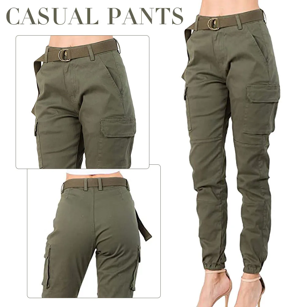 Newly Women's Lightweight Sport Casual Pants with Matching Belt for Joggers Running Elasticated Waist Women's Walking Trousers
Newly Women's Lightweight Sport Casual Pants with Matching Belt for Joggers Running Elasticated Waist Women's Walking Trousers