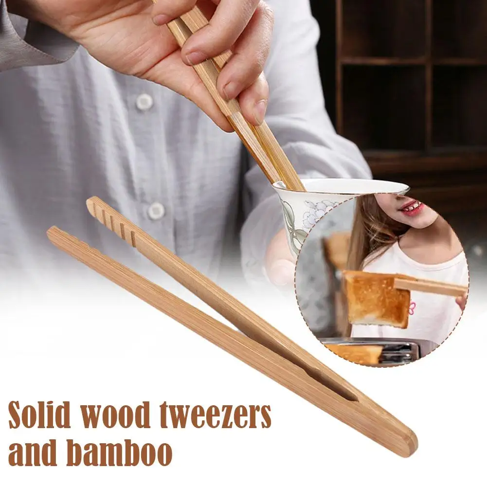 Wooden Bamboo Toast Tongs Kitchen Utensil Tea Tong For Fruits Toast Tea Bread Pickle Reusable Cooking Grip Toaster Tongs To W0C4
Wooden Bamboo Toast Tongs Kitchen Utensil Tea Tong For Fruits Toast Tea Bread Pickle Reusable Cooking Grip Toaster Tongs To W0C4