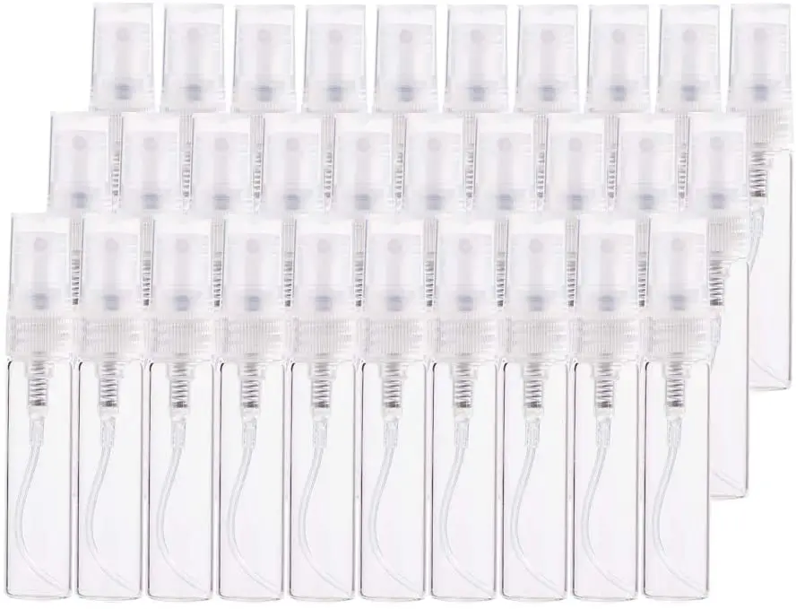 NBEADS 30-80PCS 2-10ml Mini Glass Perfume Bottle Clear Fine Mist Spray Bottles for Essential Oils Perfume and Cleaning Liquid
NBEADS 30-80PCS 2-10ml Mini Glass Perfume Bottle Clear Fine Mist Spray Bottles for Essential Oils Perfume and Cleaning Liquid