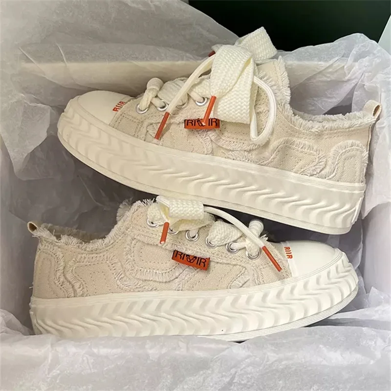 Canvas Shoes Women's Sneakers Platform Spring Autumn Lace Up Flats Shoes Casual Woman Sports Sneakers Female Vulcanized Shoes
Canvas Shoes Women's Sneakers Platform Spring Autumn Lace Up Flats Shoes Casual Woman Sports Sneakers Female Vulcanized Shoes