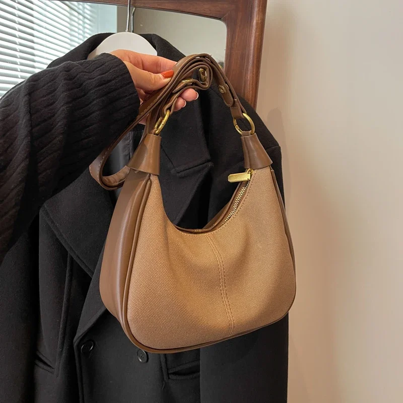 High quality new crescent bag, fashionable and versatile, casual style, crossbody bag, large capacity commuting shoulder bag
High quality new crescent bag, fashionable and versatile, casual style, crossbody bag, large capacity commuting shoulder bag