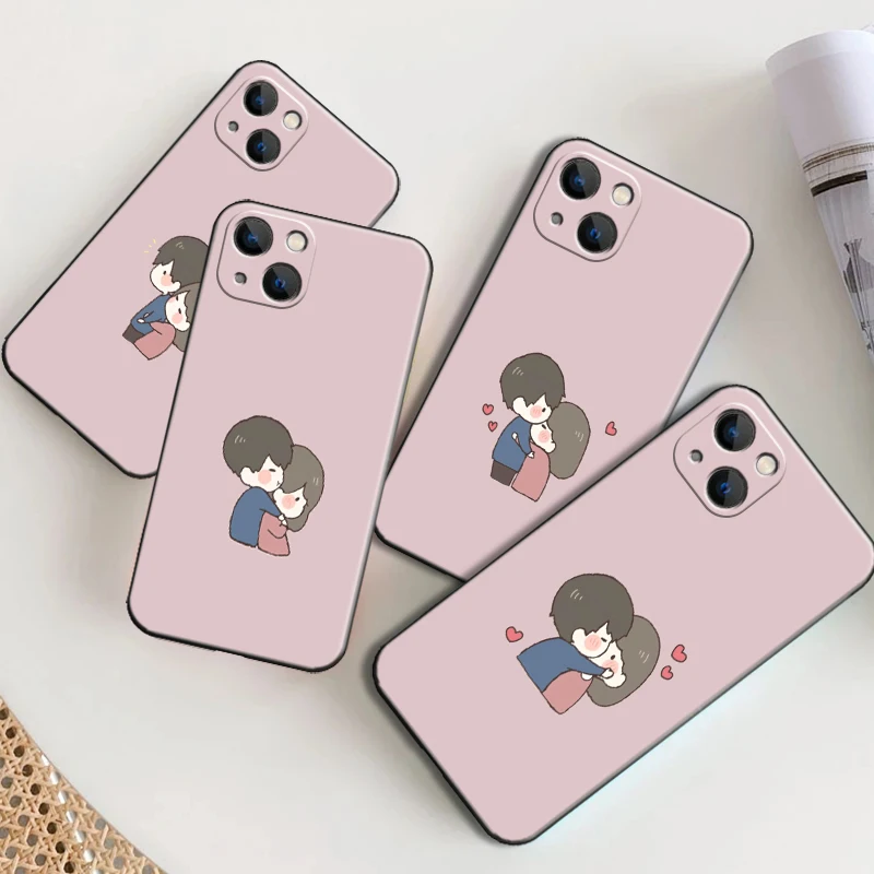 Lovely Cartoon Couple For Apple iPhone 13 12 11 Pro 12 13 Mini X XR XS Max SE 5 6 6s 7 8 Plus Phone Case Back Black
Lovely Cartoon Couple For Apple iPhone 13 12 11 Pro 12 13 Mini X XR XS Max SE 5 6 6s 7 8 Plus Phone Case Back Black