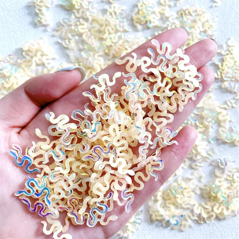10pcs Aurora Bright 3D Colorful Snake Nails Jewelry Accessories Glitter Resin Snake Design Polish DIY Manicure Decoration Charms
10pcs Aurora Bright 3D Colorful Snake Nails Jewelry Accessories Glitter Resin Snake Design Polish DIY Manicure Decoration Charms
