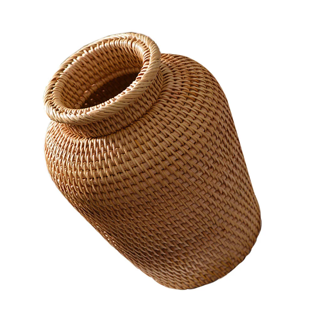 Rattan Vase Flower Basket Weaving Flowerpot Wedding Container Sundries Dry
Rattan Vase Flower Basket Weaving Flowerpot Wedding Container Sundries Dry