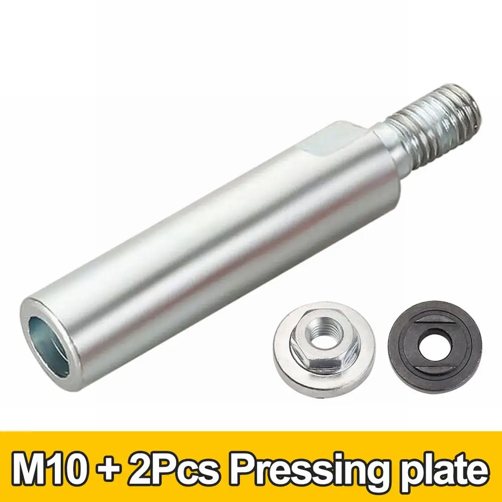 80mm Angle Grinder Extension Connecting Rod M10 Thread Adapter Shaft Nuts For Sander Pad Polisher Power Tool Accessories
80mm Angle Grinder Extension Connecting Rod M10 Thread Adapter Shaft Nuts For Sander Pad Polisher Power Tool Accessories
