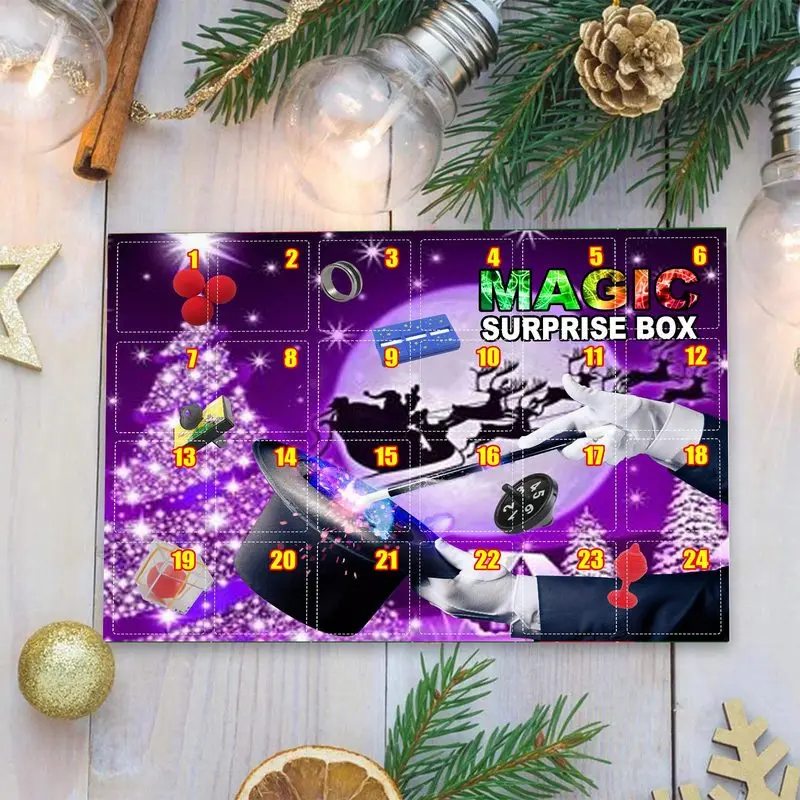 Hot Sale 24 Pieces Fidget Toys Mystery Box Advent Calendar Christmas Magic Props Surprise Anti Stress Children Novelty Toy Gifts
Hot Sale 24 Pieces Fidget Toys Mystery Box Advent Calendar Christmas Magic Props Surprise Anti Stress Children Novelty Toy Gifts