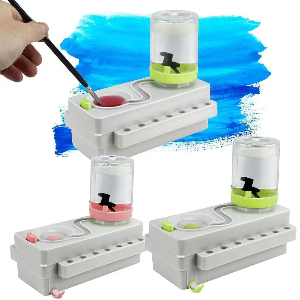 DIY Water Cycle Paintbrush Rinser Brush Washer Cleaning Tool Paint Brush Cleaner Calligraphy Water-Based Brush Rinser
DIY Water Cycle Paintbrush Rinser Brush Washer Cleaning Tool Paint Brush Cleaner Calligraphy Water-Based Brush Rinser