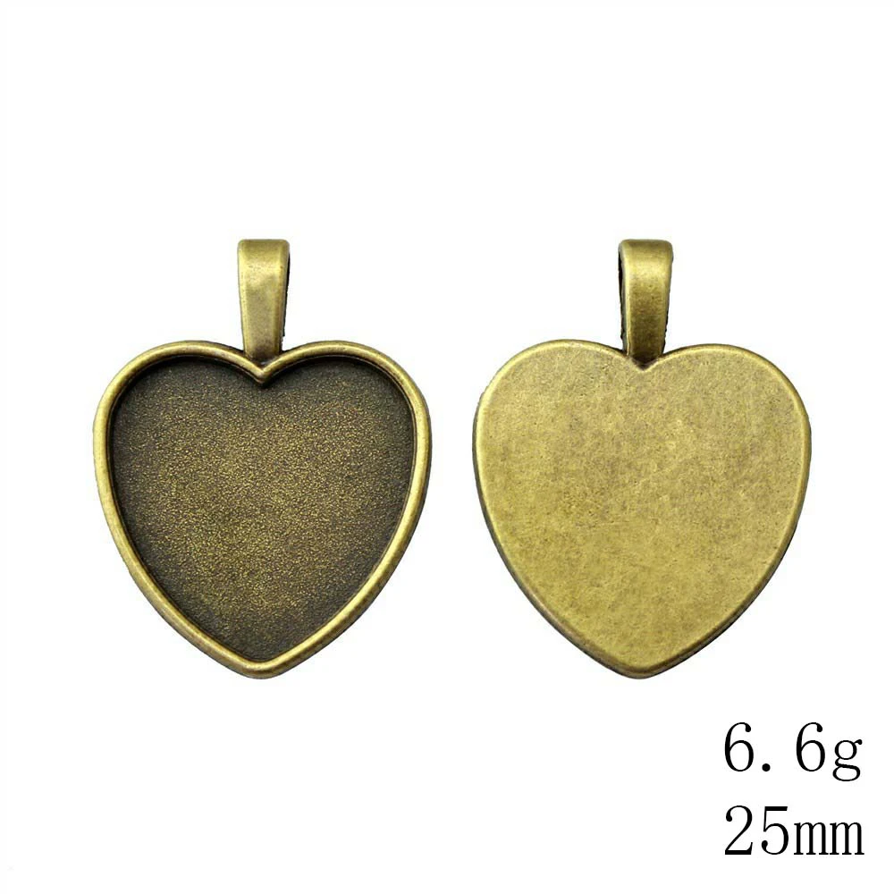 Heart Classic Side Perforation Style Cameo Cabochon Pendant Base Setting Components Vintage Jewelry Making Supplies
Heart Classic Side Perforation Style Cameo Cabochon Pendant Base Setting Components Vintage Jewelry Making Supplies