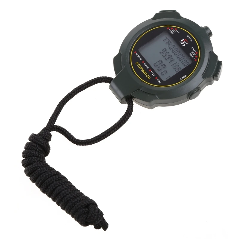 Профессиональный таймер с секундомером, 3 ряда, 10-120 круга/Разделение памяти, обратный/вниз таймер, большой дисплей для часов с режимом w/ Pace
Профессиональный таймер с секундомером, 3 ряда, 10-120 круга/Разделение памяти, обратный/вниз таймер, большой дисплей для часов с режимом w/ Pace