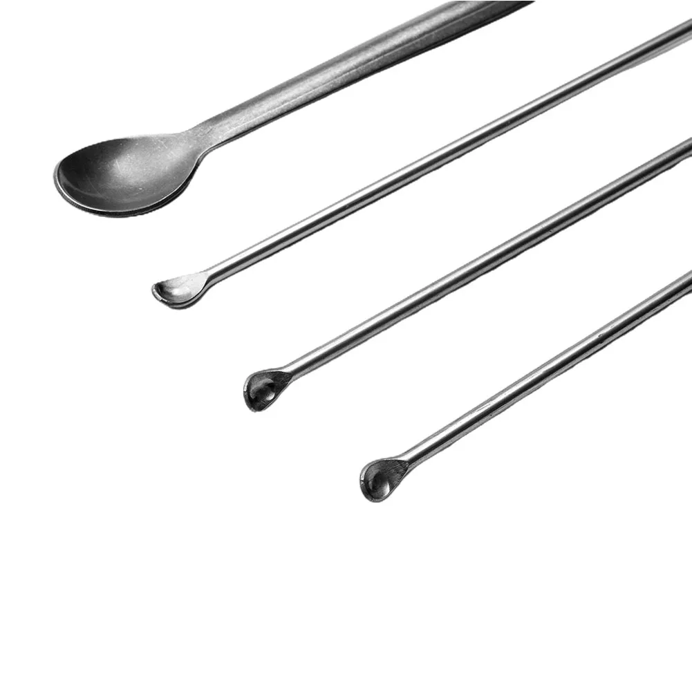 12Pcs Stainless Steel Lab Spoon Spatula Laboratory Sampling Spoon Mixing Spat Brassage Maison Et Fabrication De Vin Fermentation
12Pcs Stainless Steel Lab Spoon Spatula Laboratory Sampling Spoon Mixing Spat Brassage Maison Et Fabrication De Vin Fermentation