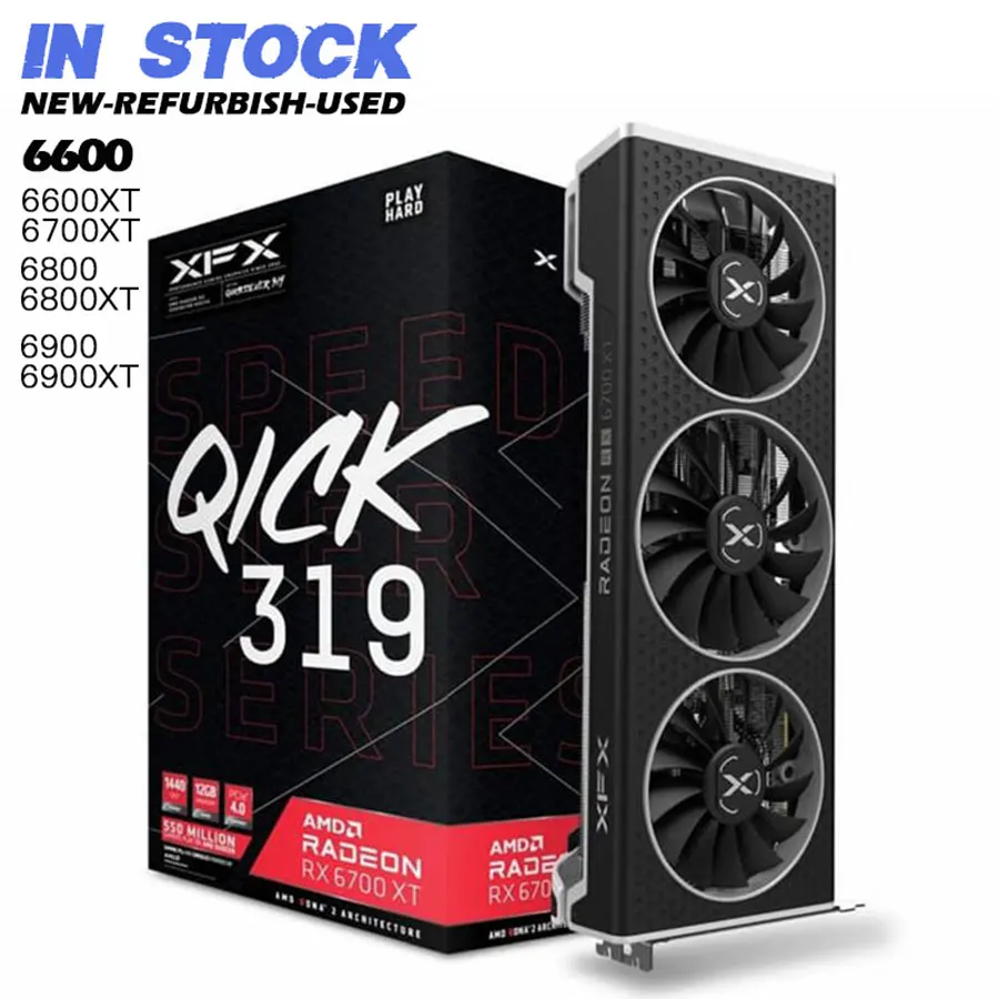 В наличии графические карты Rtx 6600 6600XT 6800 6900 XT Gpu игровая графическая карта/оптовая продажа, графическая карта 8 ГБ 6800 6900 XT Amd
В наличии графические карты Rtx 6600 6600XT 6800 6900 XT Gpu игровая графическая карта/оптовая продажа, графическая карта 8 ГБ 6800 6900 XT Amd