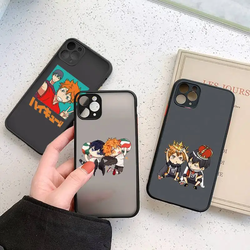 Haikyuu Hinata attacks Anime Phone Case For iphone 13 12 11 7 8 plus mini x xs xr pro max matte transparent cover 
Haikyuu Hinata attacks Anime Phone Case For iphone 13 12 11 7 8 plus mini x xs xr pro max matte transparent cover