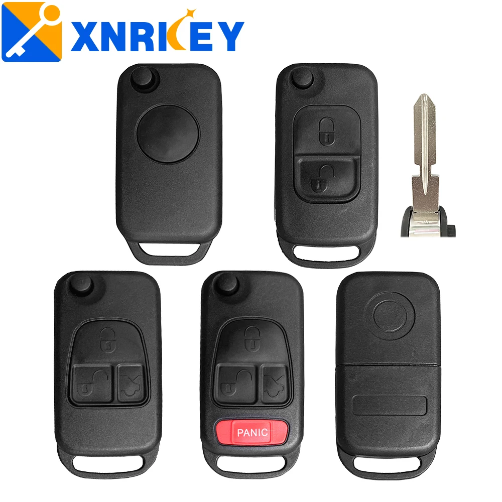 XNRKEY Flip Folding Remote Car Key Shell Case for Mercedes Benz W168 W124 W202 W203 A C E ML C CL S SL SEL SLK E113 HU39 Blade
XNRKEY Flip Folding Remote Car Key Shell Case for Mercedes Benz W168 W124 W202 W203 A C E ML C CL S SL SEL SLK E113 HU39 Blade