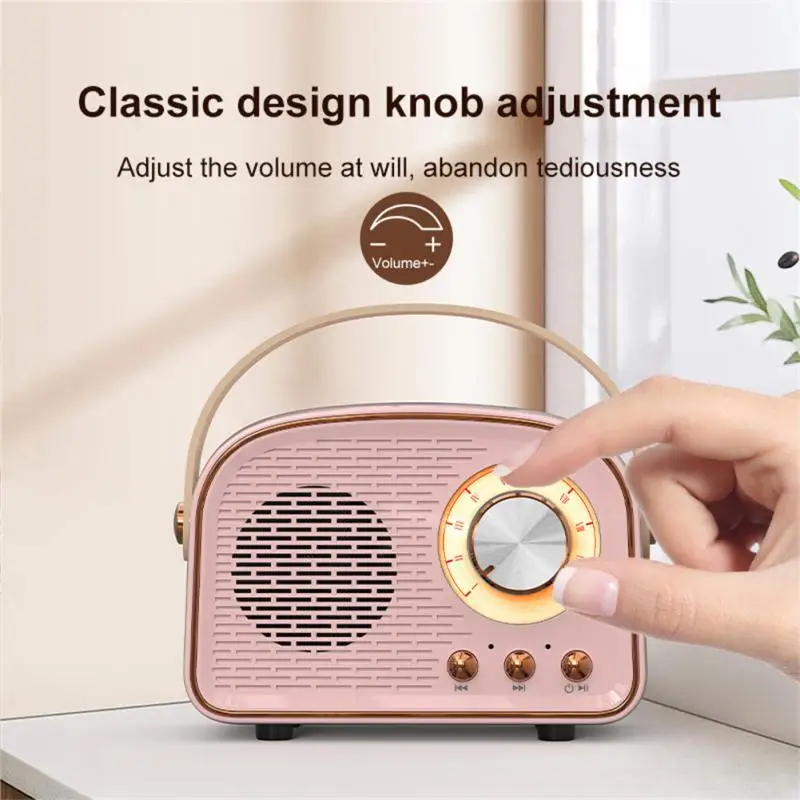 Music Player Wireless Speaker Home Outdoor Retro Bluetooth Speaker Sound Stereo Wireless For Mobile Phone Computer Pc Laptop
Music Player Wireless Speaker Home Outdoor Retro Bluetooth Speaker Sound Stereo Wireless For Mobile Phone Computer Pc Laptop