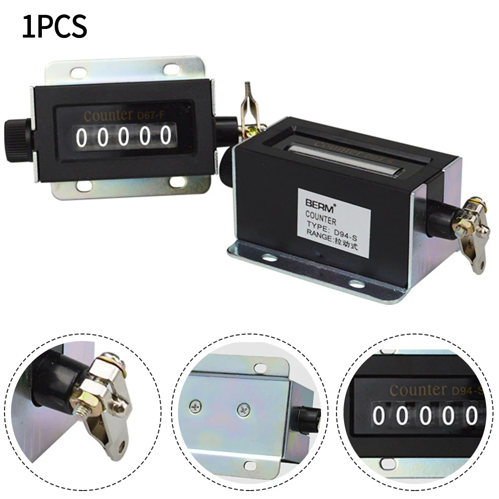 1 Pc Mechanical Counter 5 Digit Display Manual Tally Counter Resettable Mechanical Clicker For Printing Presses Counting Tools
1 Pc Mechanical Counter 5 Digit Display Manual Tally Counter Resettable Mechanical Clicker For Printing Presses Counting Tools