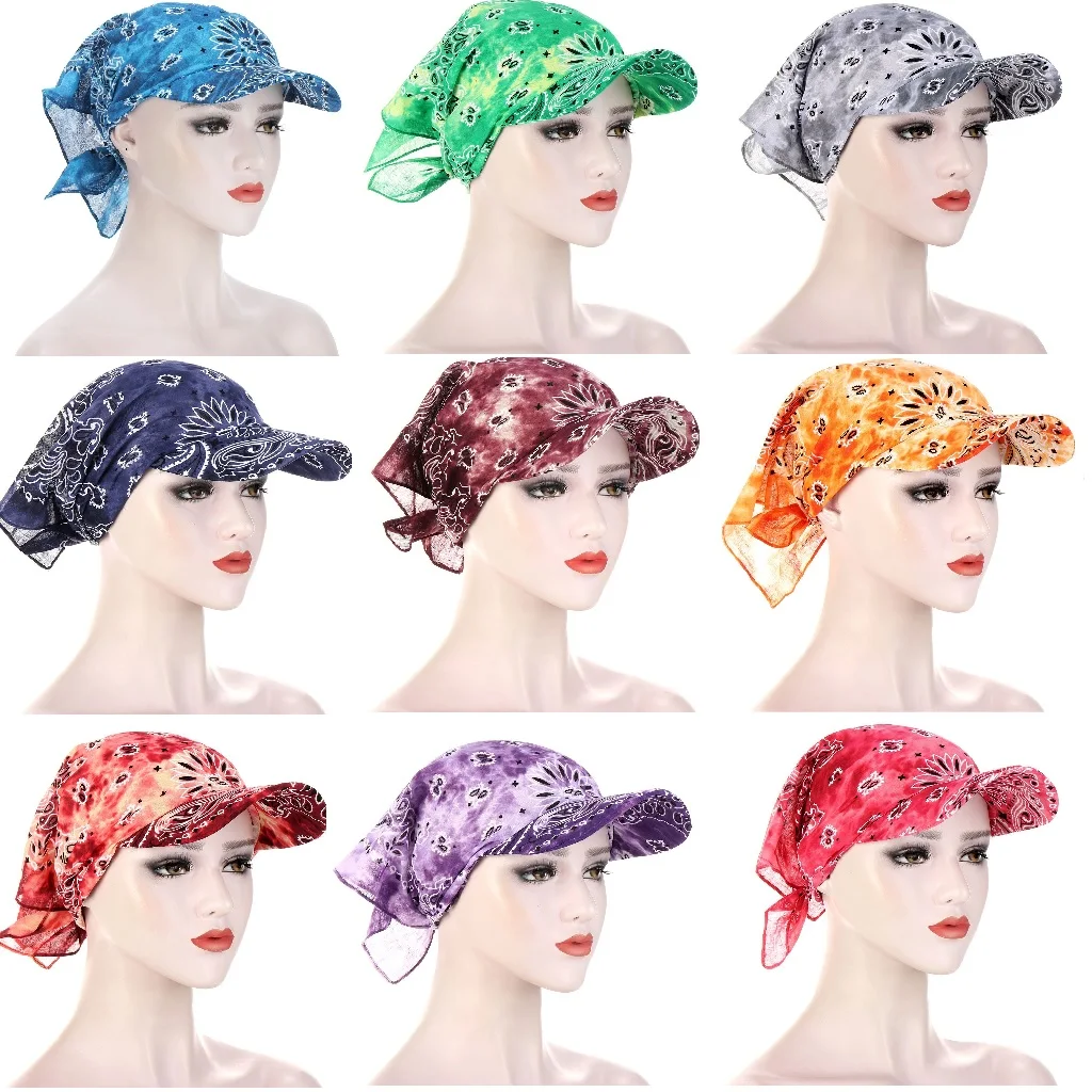 Fashion Candy Cotton Brim Turban Caps Head Scarf Sun Caps Windproof Sunscreen Bandana Beach Outdoor Hat
Fashion Candy Cotton Brim Turban Caps Head Scarf Sun Caps Windproof Sunscreen Bandana Beach Outdoor Hat