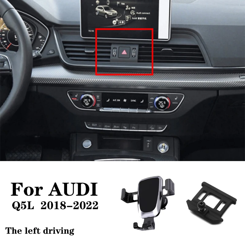 Car Phone Holder For Audi Q5L Q7 Q8 Q3 Q2L Q5 A1 A3 A4L A6L GPS Stand Rotatable Support Mobile Accessories Gravity Car Holder
Car Phone Holder For Audi Q5L Q7 Q8 Q3 Q2L Q5 A1 A3 A4L A6L GPS Stand Rotatable Support Mobile Accessories Gravity Car Holder