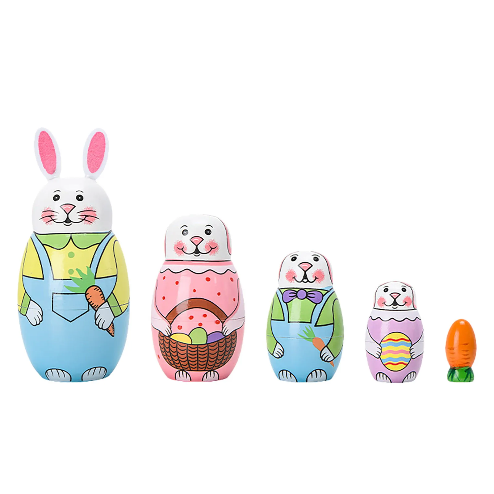 Game Russian Matryoshka For Children, Pack Of 5, Animal Rabbits, Matryoshka Wooden Toy From 3 Years, Gift Kids for Boys
Game Russian Matryoshka For Children, Pack Of 5, Animal Rabbits, Matryoshka Wooden Toy From 3 Years, Gift Kids for Boys