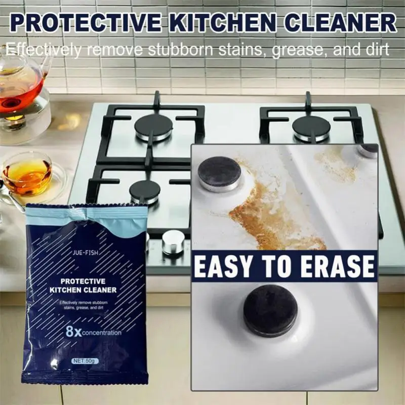 

Oil Cleaning No Harm To Hands Deep Decontamination Remove Stubborn Dirt. Effective Cleaning And Polishing Kitchen Clean Powder