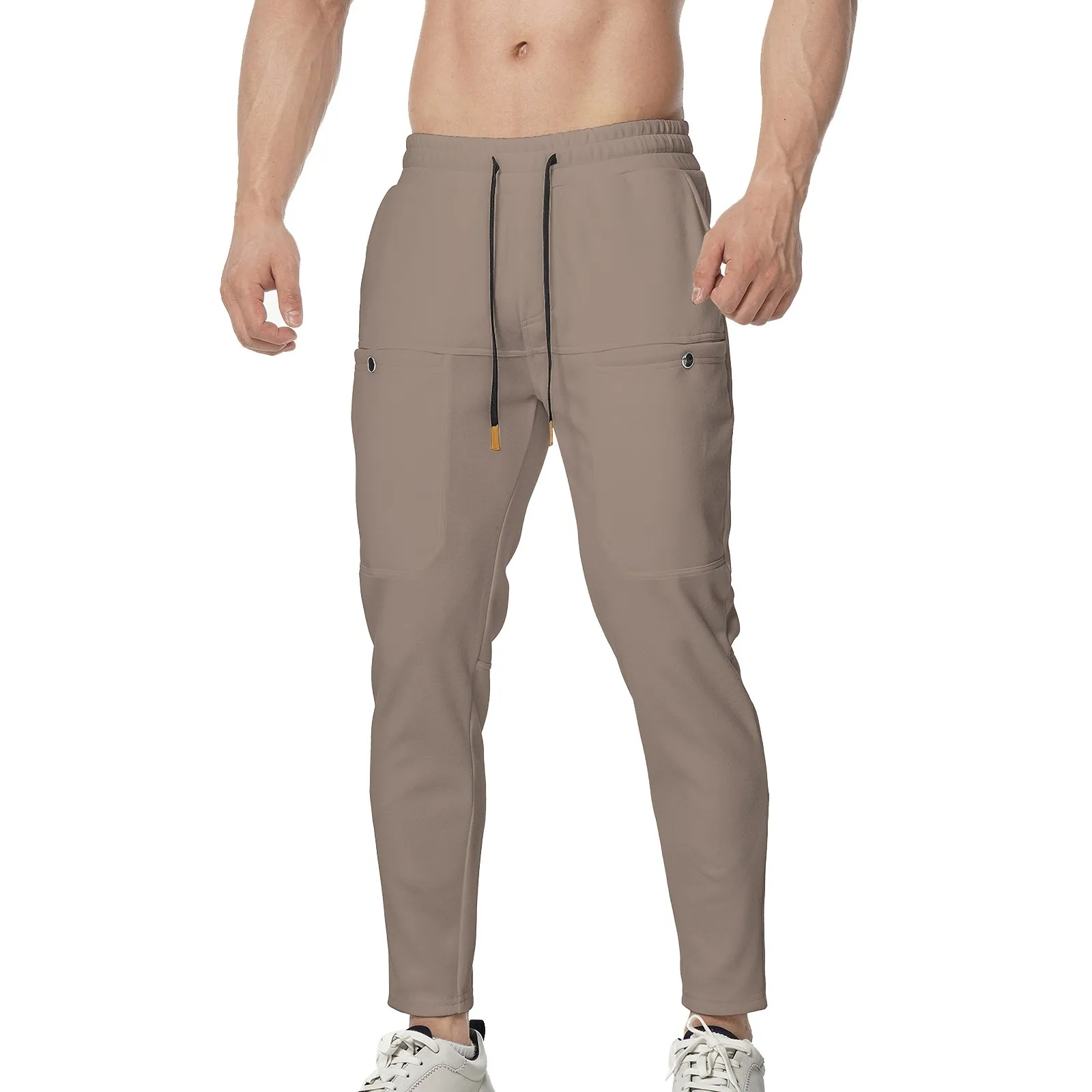 Male Spring Casual Fitness Running Trousers Drawstring Loose Waist Color Matching Pants Pocket Loose Sweatpants Little
Male Spring Casual Fitness Running Trousers Drawstring Loose Waist Color Matching Pants Pocket Loose Sweatpants Little