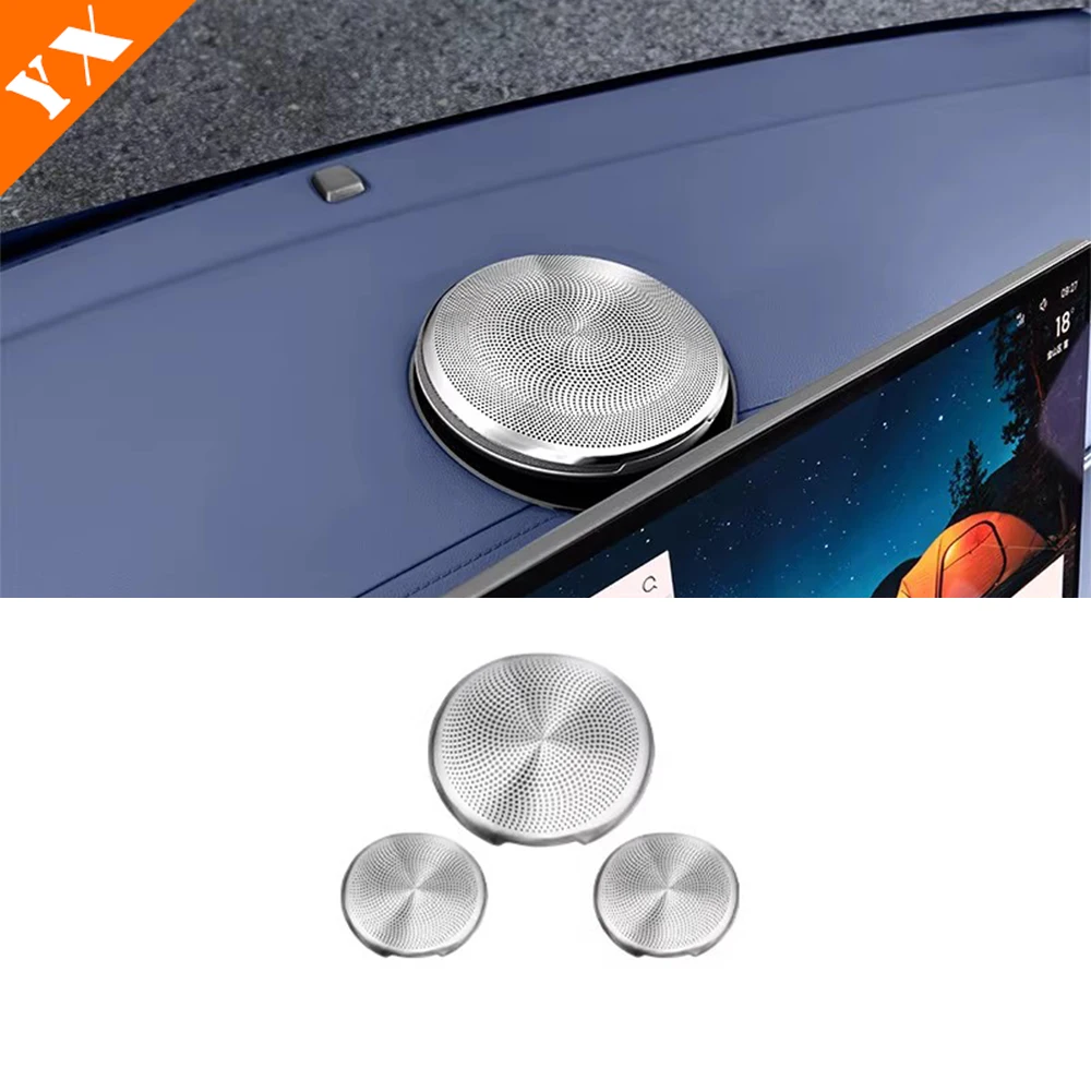 Для Geely Galaxy E5 Ex5 2024 2025 автомобильные аксессуары из нержавеющей стали, внутренний дверной динамик, звуковой сигнал, накладка на рамку, наклейка
Для Geely Galaxy E5 Ex5 2024 2025 автомобильные аксессуары из нержавеющей стали, внутренний дверной динамик, звуковой сигнал, накладка на рамку, наклейка