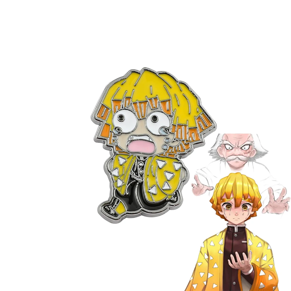 Женская Брошь с рисунком из мультфильма «рассекающий демонов»
Женская Брошь с рисунком из мультфильма «рассекающий демонов»