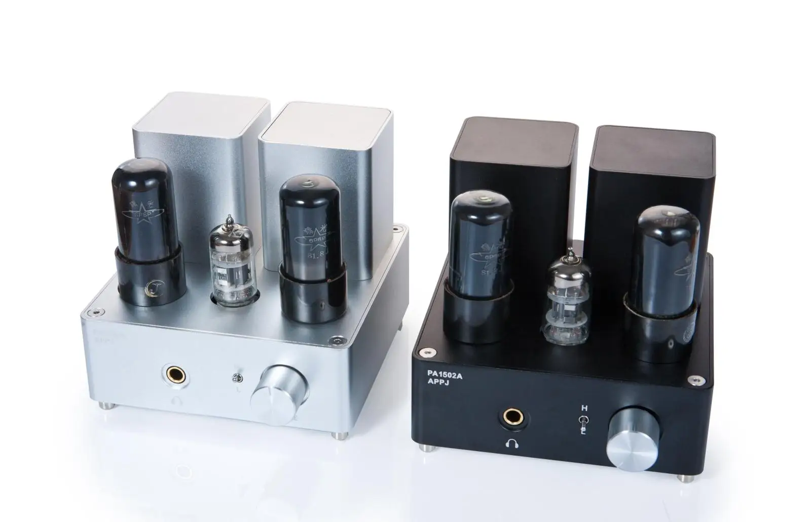 

2022 The Newest Appj Pa1502a Tube Headphone Amplifier Hifi 6n4 ( 12ax7 ) 6p6p( 6v6 ) Lamp Headset Amplifiers