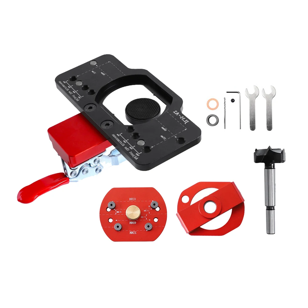 Brand New None Drill Guide Drill Bit Locator Metal Puncher Red Template 15-25MM 3/4/5/6MM Boring Jig Concealed
Brand New None Drill Guide Drill Bit Locator Metal Puncher Red Template 15-25MM 3/4/5/6MM Boring Jig Concealed
