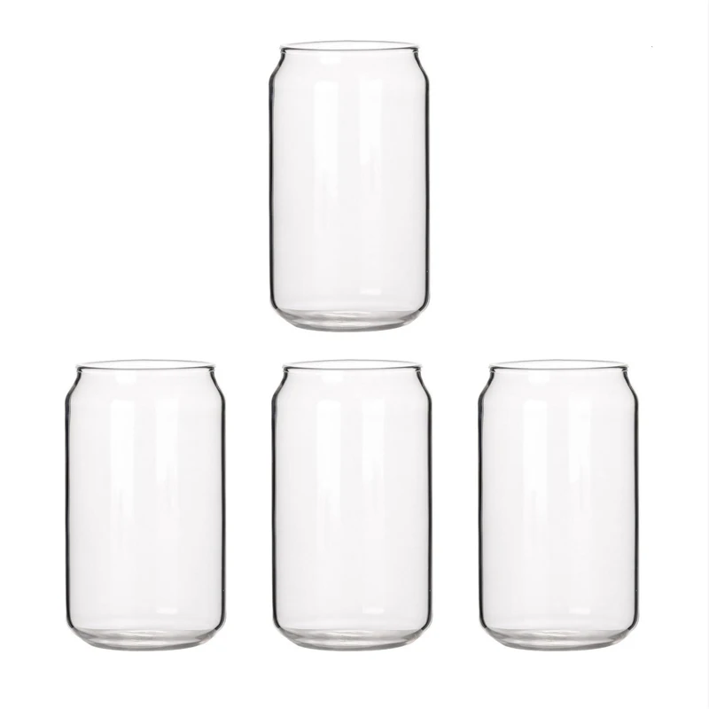 4 Pack Can Shape Glass Fashion Water Milk Juice Simple Juice Cup Beer Glass Shake Glass Dessert Cup Cola Mug, 580ML
4 Pack Can Shape Glass Fashion Water Milk Juice Simple Juice Cup Beer Glass Shake Glass Dessert Cup Cola Mug, 580ML