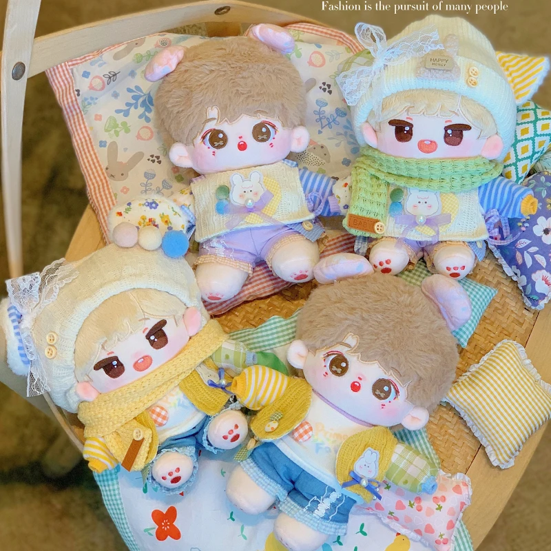 Handmade 3pc/set Longan Cream Cake Set No Attributes 20cm Doll Clothes Plush Dolls Outfit T-shirt Shorts Vest
Handmade 3pc/set Longan Cream Cake Set No Attributes 20cm Doll Clothes Plush Dolls Outfit T-shirt Shorts Vest