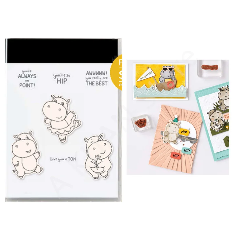 HIPPOS Metal Cutting Dies And Clear Stamps For Scrapbooking Cards Crafts Decoration Embossing Handmade Stencils 2022 New Arrival
HIPPOS Metal Cutting Dies And Clear Stamps For Scrapbooking Cards Crafts Decoration Embossing Handmade Stencils 2022 New Arrival