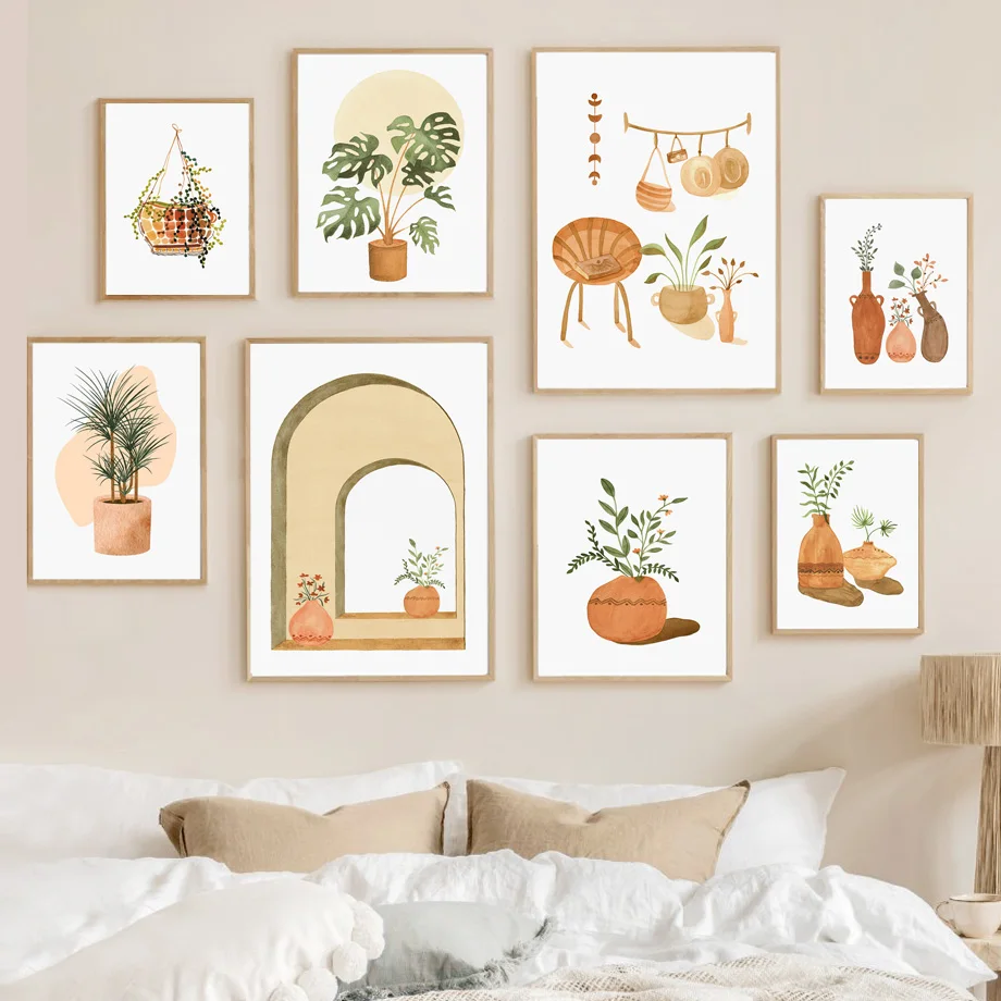 Monstera Vase Abstract Minimal Geometric Boho Posters Wall Art Pictures Nordic Bedroom Living Room Decor Prints Canvas Painting
Monstera Vase Abstract Minimal Geometric Boho Posters Wall Art Pictures Nordic Bedroom Living Room Decor Prints Canvas Painting