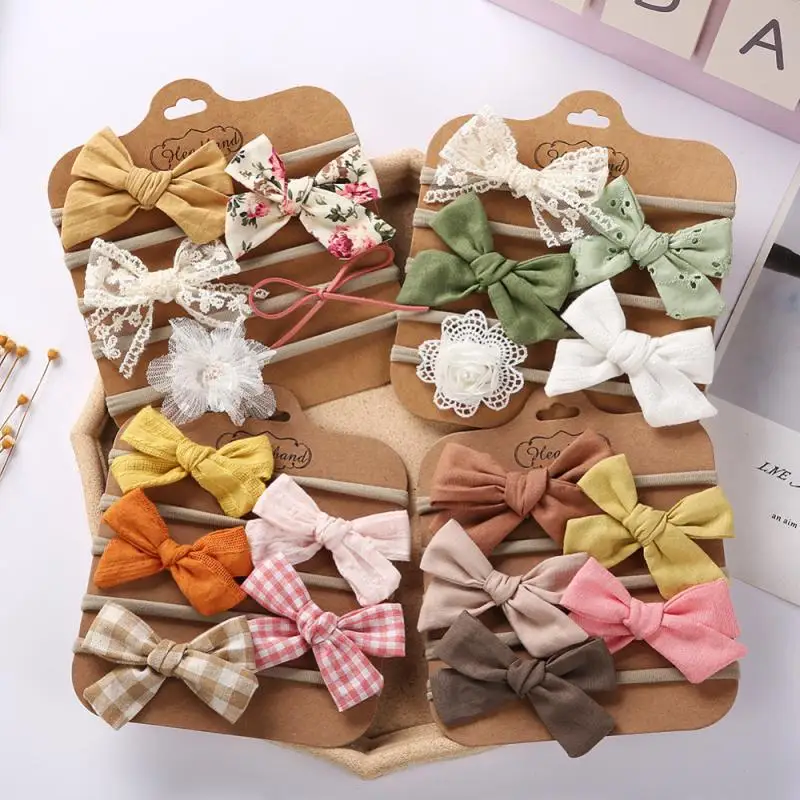 Childrens Hair Accessories Spring New Elastic Headband Baby Hair Rope /pack Baby Accessories Lovely Hair Ring Bow Hair Band
Childrens Hair Accessories Spring New Elastic Headband Baby Hair Rope /pack Baby Accessories Lovely Hair Ring Bow Hair Band