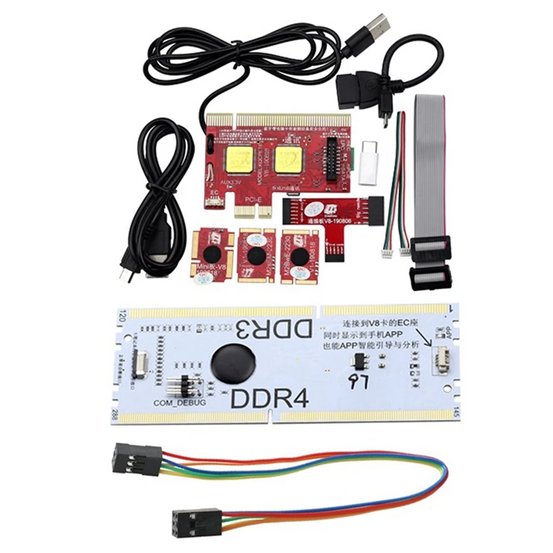 V8 компьютеры Bluetooth Смарт диагностическая карта PCI/PCIE/LPC/Minipci-E/EC USB тестер рабочего стола DDR34
V8 компьютеры Bluetooth Смарт диагностическая карта PCI/PCIE/LPC/Minipci-E/EC USB тестер рабочего стола DDR34