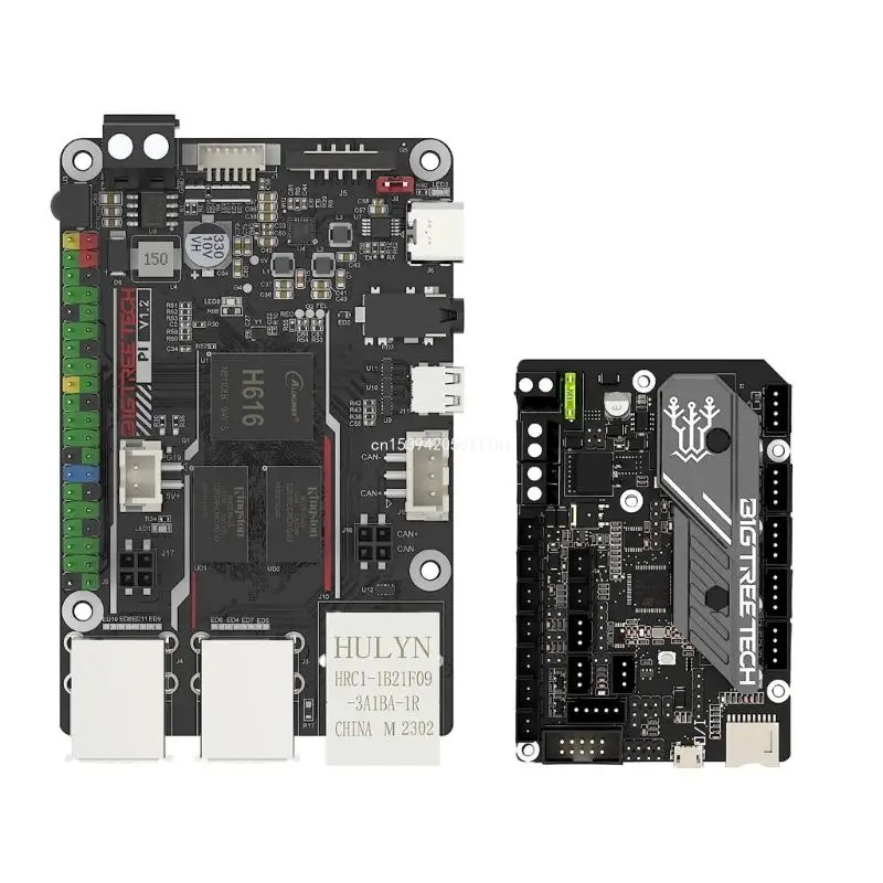 Модернизированный комплект SKR Mini V3.0 + BTT V1.2, комплект платы управления, 3D-контроллер, работающий Klipper для
Модернизированный комплект SKR Mini V3.0 + BTT V1.2, комплект платы управления, 3D-контроллер, работающий Klipper для