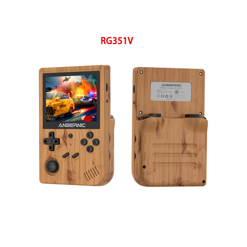 Video Game Consoles Abernic RG351V Retro Dual TF Card 128G 3.5'' IPS Portable Handheld Game Players 3900mAh PSP GBC 2500+ Games
Video Game Consoles Abernic RG351V Retro Dual TF Card 128G 3.5'' IPS Portable Handheld Game Players 3900mAh PSP GBC 2500+ Games