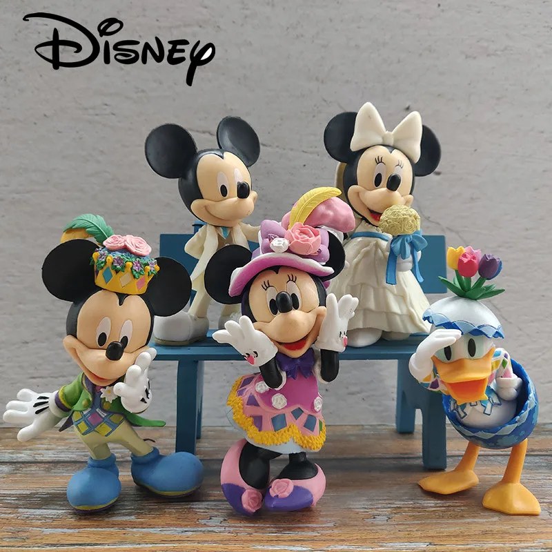 Модель Куклы Disney Микки Маус Свадебная Микки, Дональд Дак декоративная экшн-фигурка аниме игрушка орнамент детские подарки
Модель Куклы Disney Микки Маус Свадебная Микки, Дональд Дак декоративная экшн-фигурка аниме игрушка орнамент детские подарки